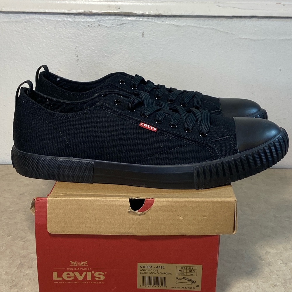 Levi's Mens Anikin C CVS Durable Canvas Casual Lace-up Rubber Sole Sneaker Shoe